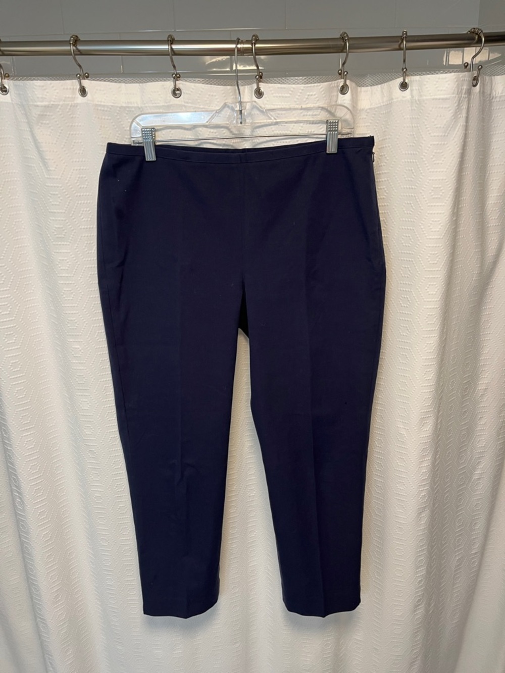 J.McLaughlin Navy Tailored Straight-Leg Pants